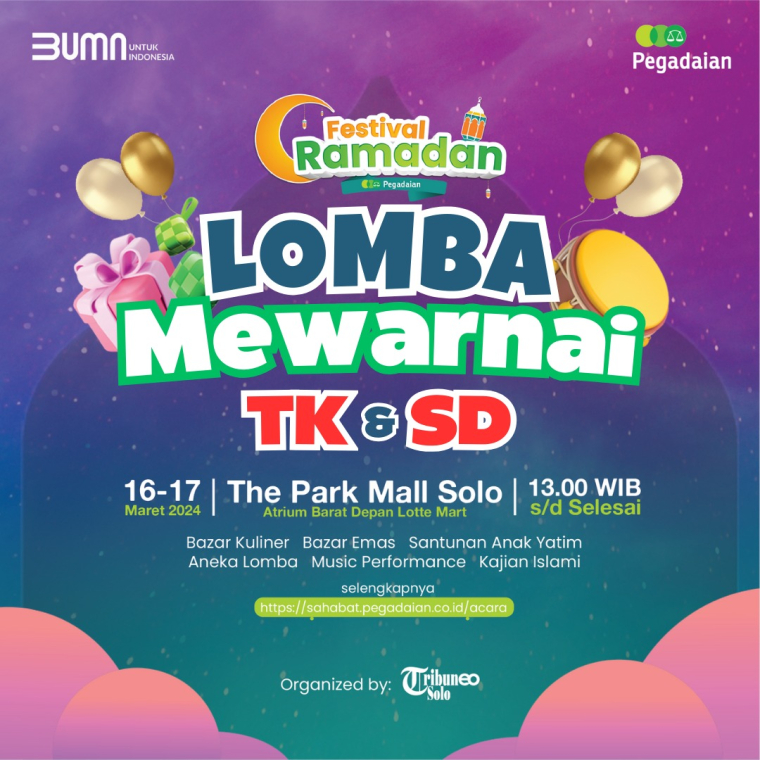 Festival Ramadhan Pegadaian - Lomba Mewarnai Anak
