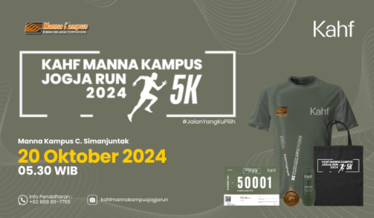 Kahf Manna Kampus Jogja Run 2024