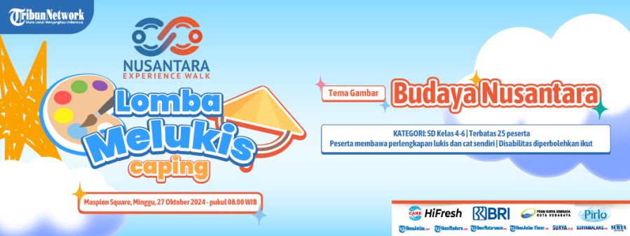 Nusantara Experience Walk - Lomba Melukis Caping