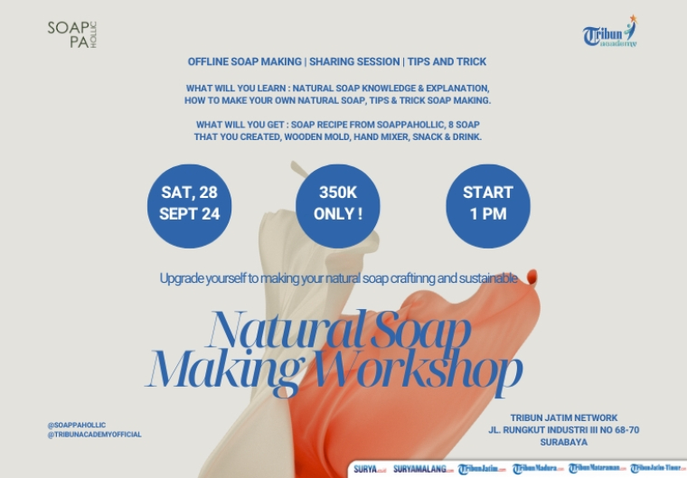Tribun Academy - Natural Soap Making Workshop