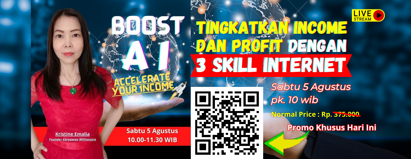 CARA KAYA DI ERA 5.0 DENGAN 3 SKILL TERPENTING