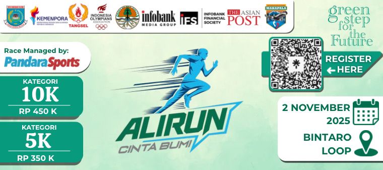 ALIRUN CINTA BUMI 2025 Green Step for The Future