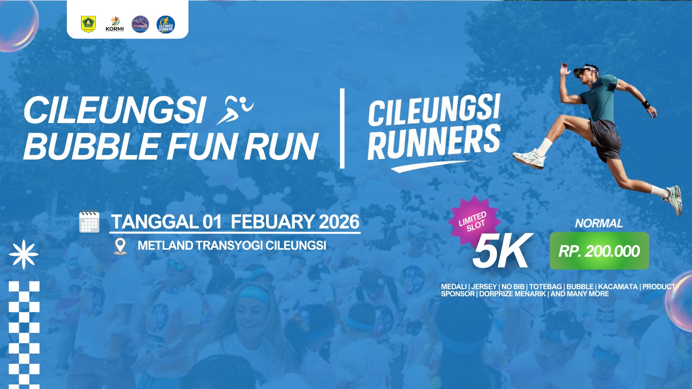 Cileungsi Bubble Fun Run