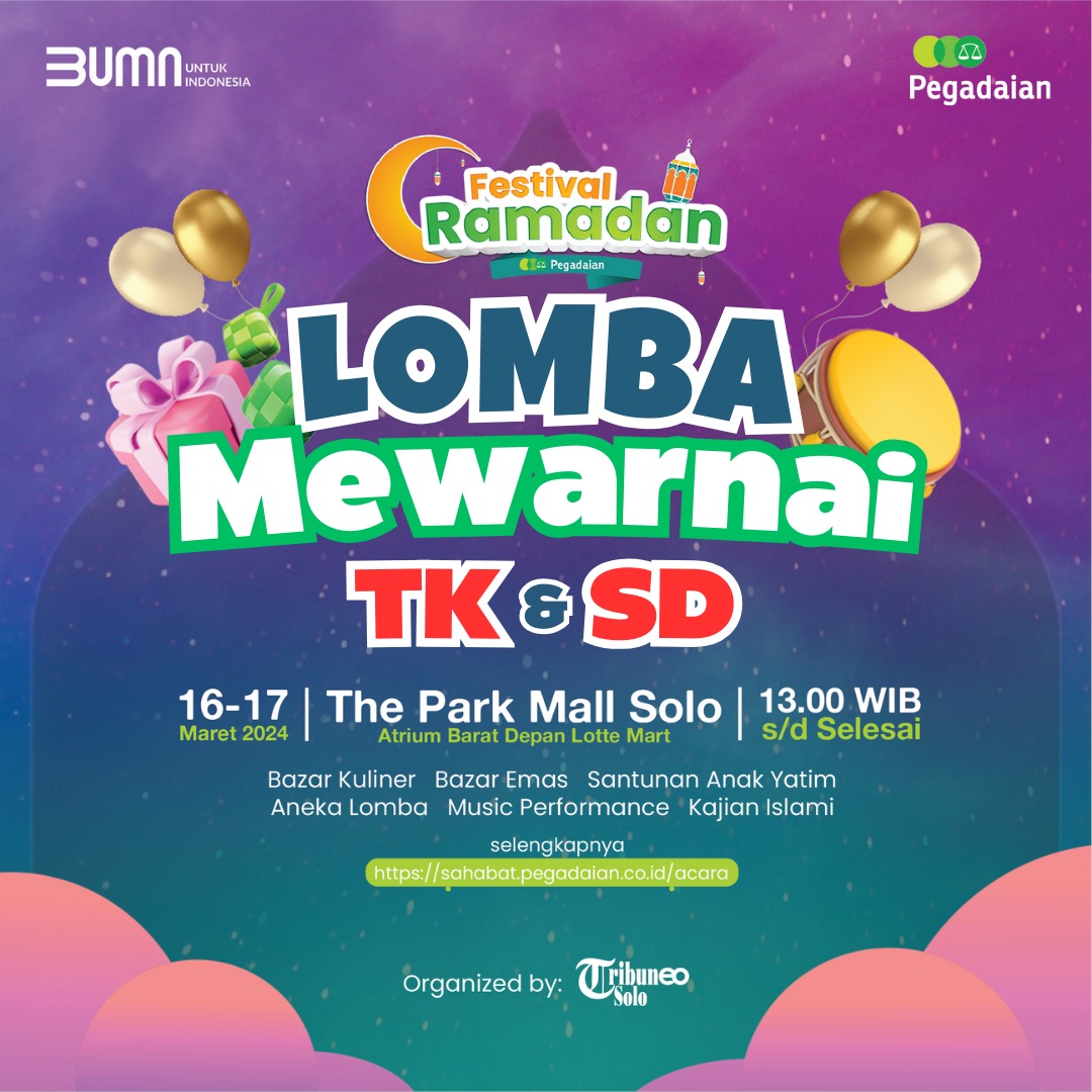 Festival Ramadhan Pegadaian - Lomba Mewarnai Anak