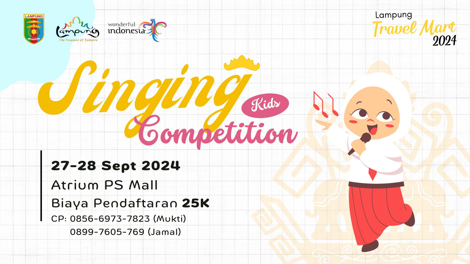 Singing & Fashion Show Competition - Lampung Travel Mart 2024