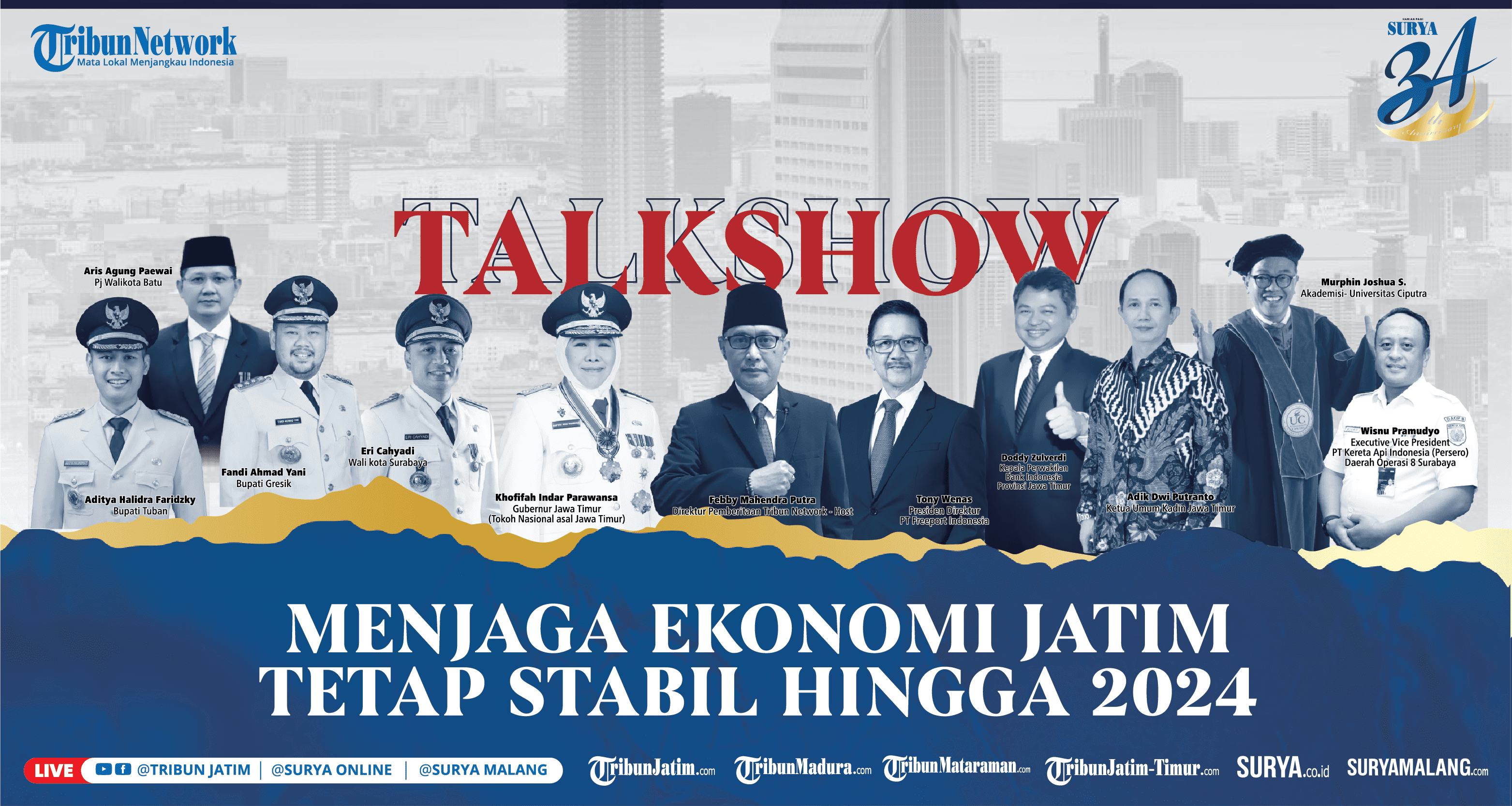 Talkshow & Awarding HUT Surya 34th 