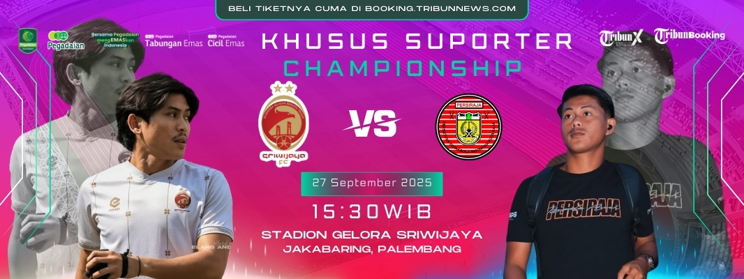 TIKET LAGA HOME SRIWIJAYA FC VS PERSIRAJA - KHUSUS SUPORTER