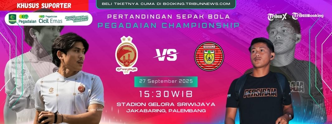 TIKET LAGA SRIWIJAYA FC VS PERSIRAJA - KHUSUS SUPORTER