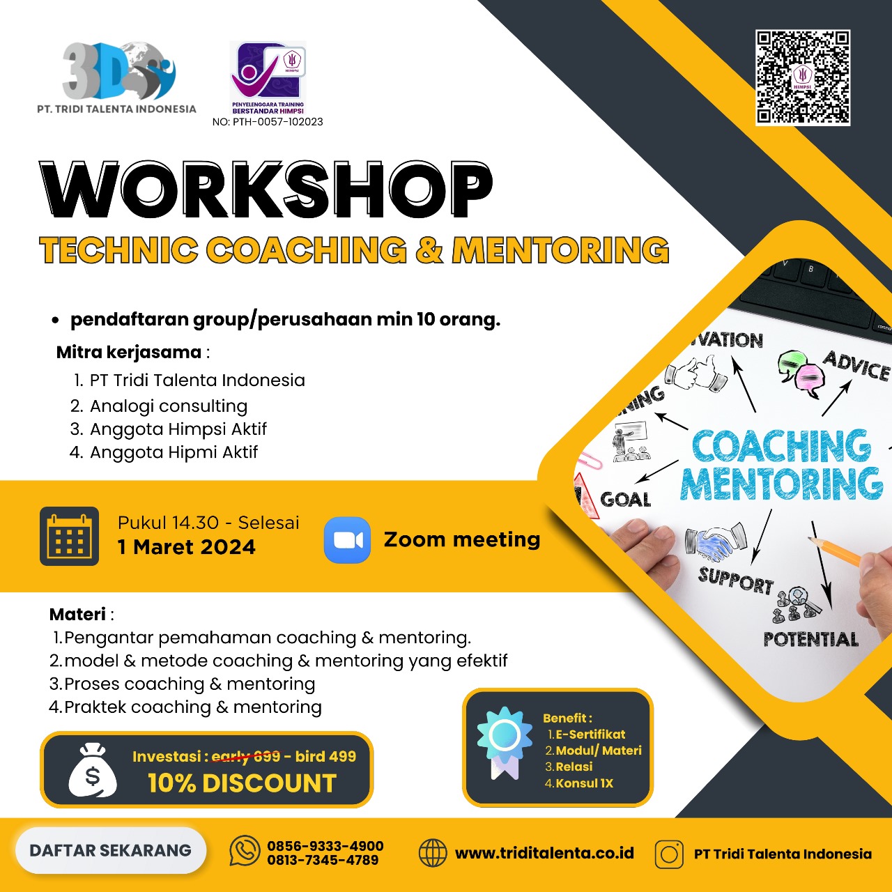 Workshop Technic Coaching & Mentoring