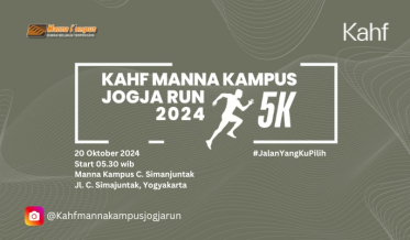 Kahf Manna Kampus Jogja Run 2024