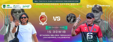 LAGA HOME SRIWIJAYA FC VS BEKASI FC