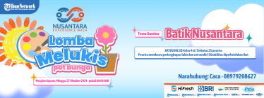 Nusantara Experience Walk - Lomba Melukis Pot Bunga
