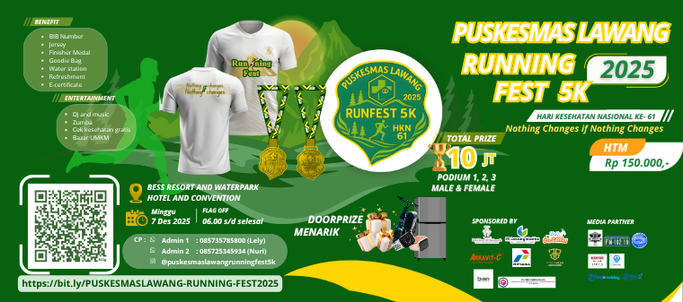 Puskesmas Lawang Running Fest 5K 2025