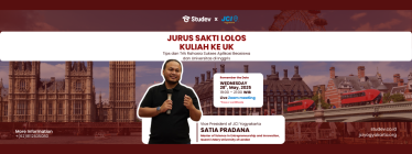 Studev Talk Jurus Sakti Lolos Kuliah ke UK