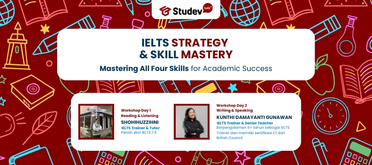 StudevTalk  IELTS Strategy & Skill Mastery Mastering All Four Skills for Academic Success
