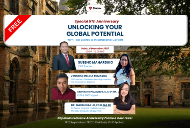 StudevTalk Special 5th Anniversary Unlocking Your Global Potential