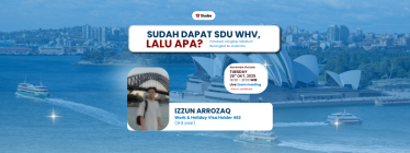 StudevTalk Sudah Dapat SDU WHV, Lalu Apa?