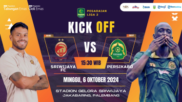 TIKET LAGA HOME SRIWIJAYA FC VS PERSIKABO
