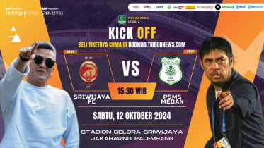 TIKET LAGA HOME SRIWIJAYA FC VS PSMS MEDAN
