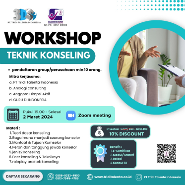 Workshop Teknik Konseling